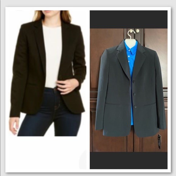 Kasper Black Professional Single Breasted Blazer 4 - Picture 1 of 16